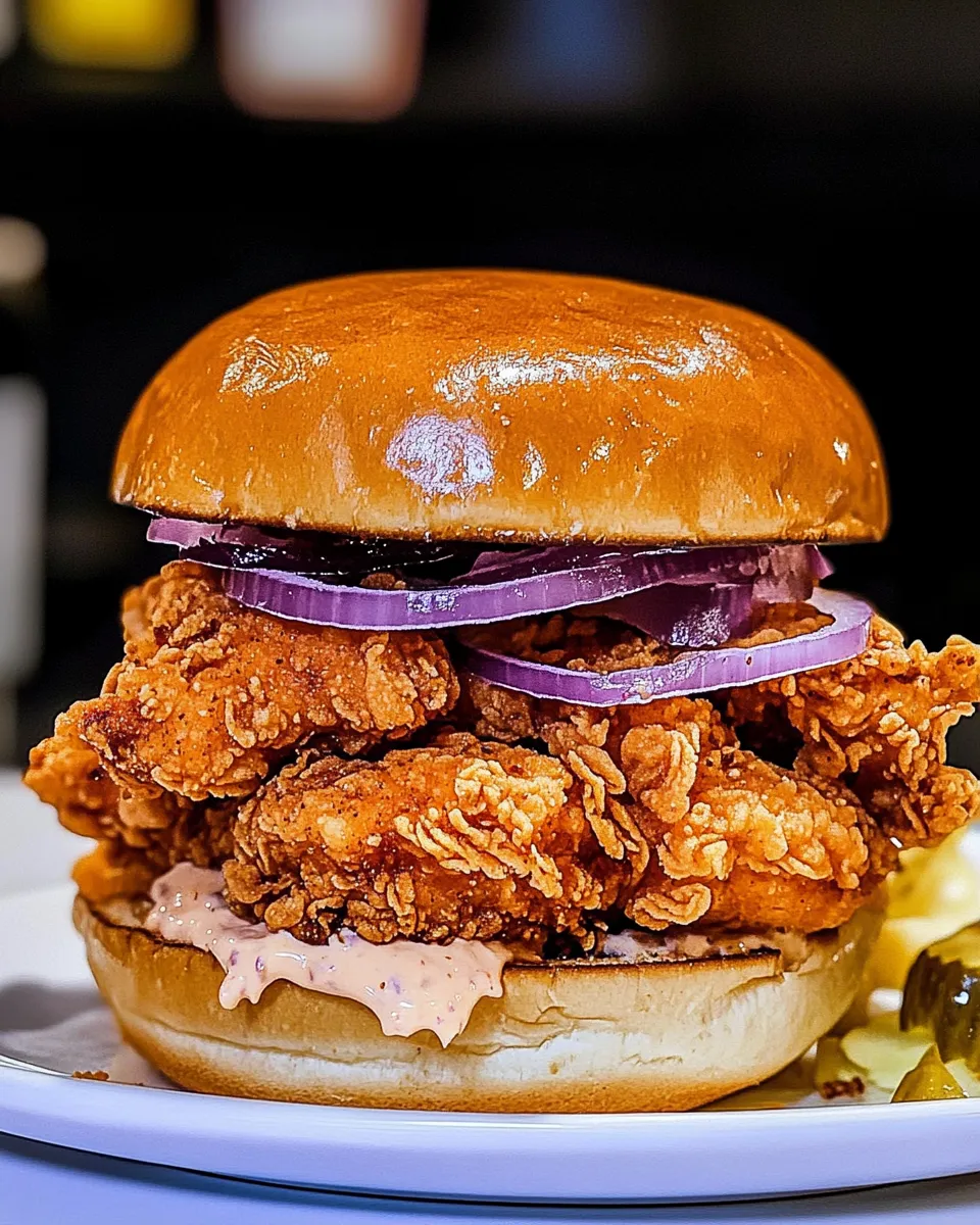 Classic Best Fried Chicken Sandwich dish photo
