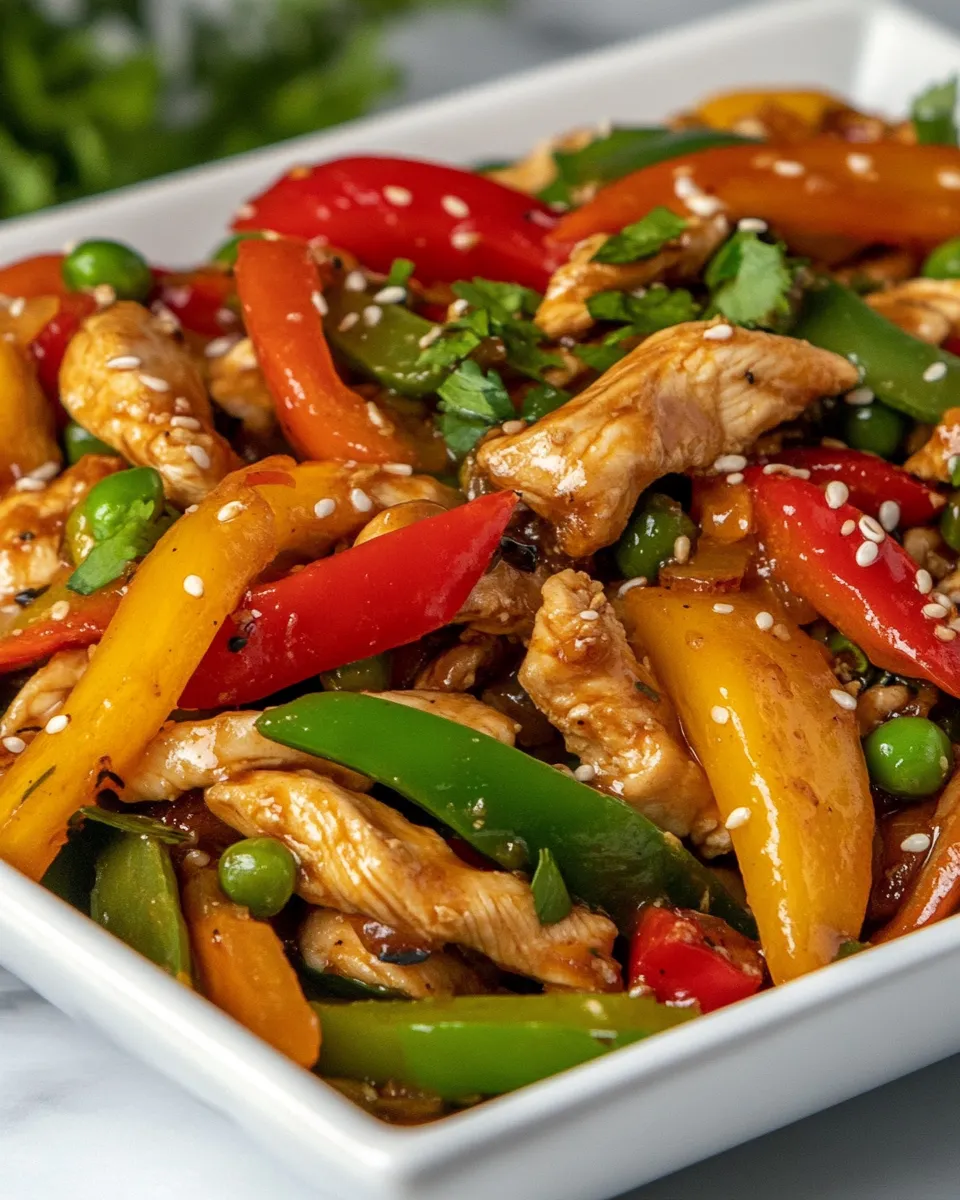 Easy Better Than Takeout Chicken Sesame Stir Fry Recipe recipe image