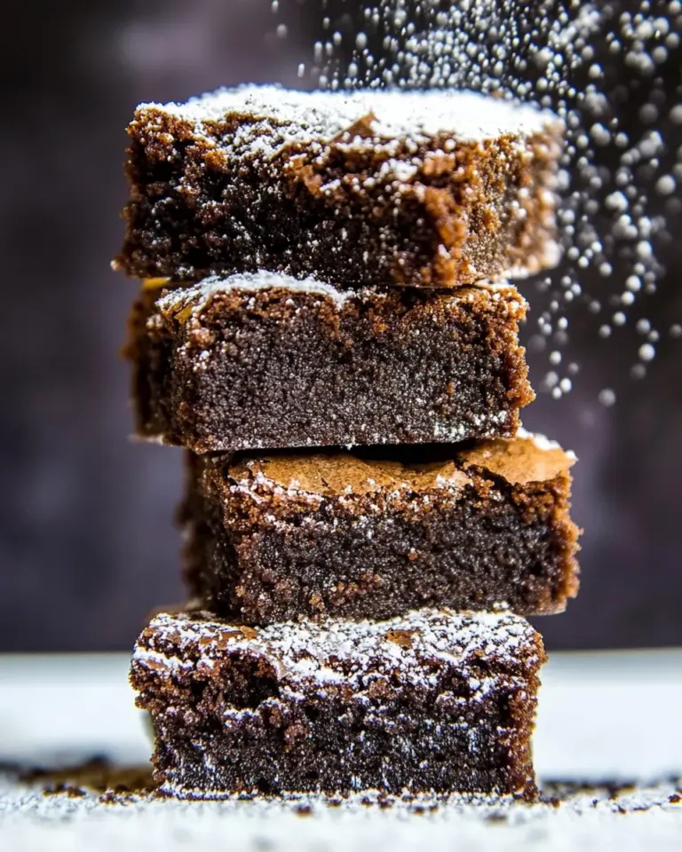 Homemade Birthday Brownies - The BEST Fudgy Brownies photo