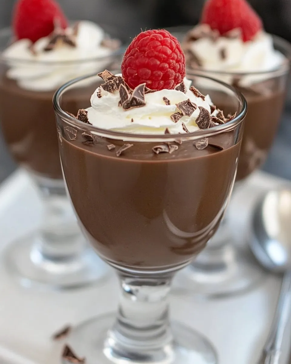 Easy Blender Chocolate Mousse recipe photo