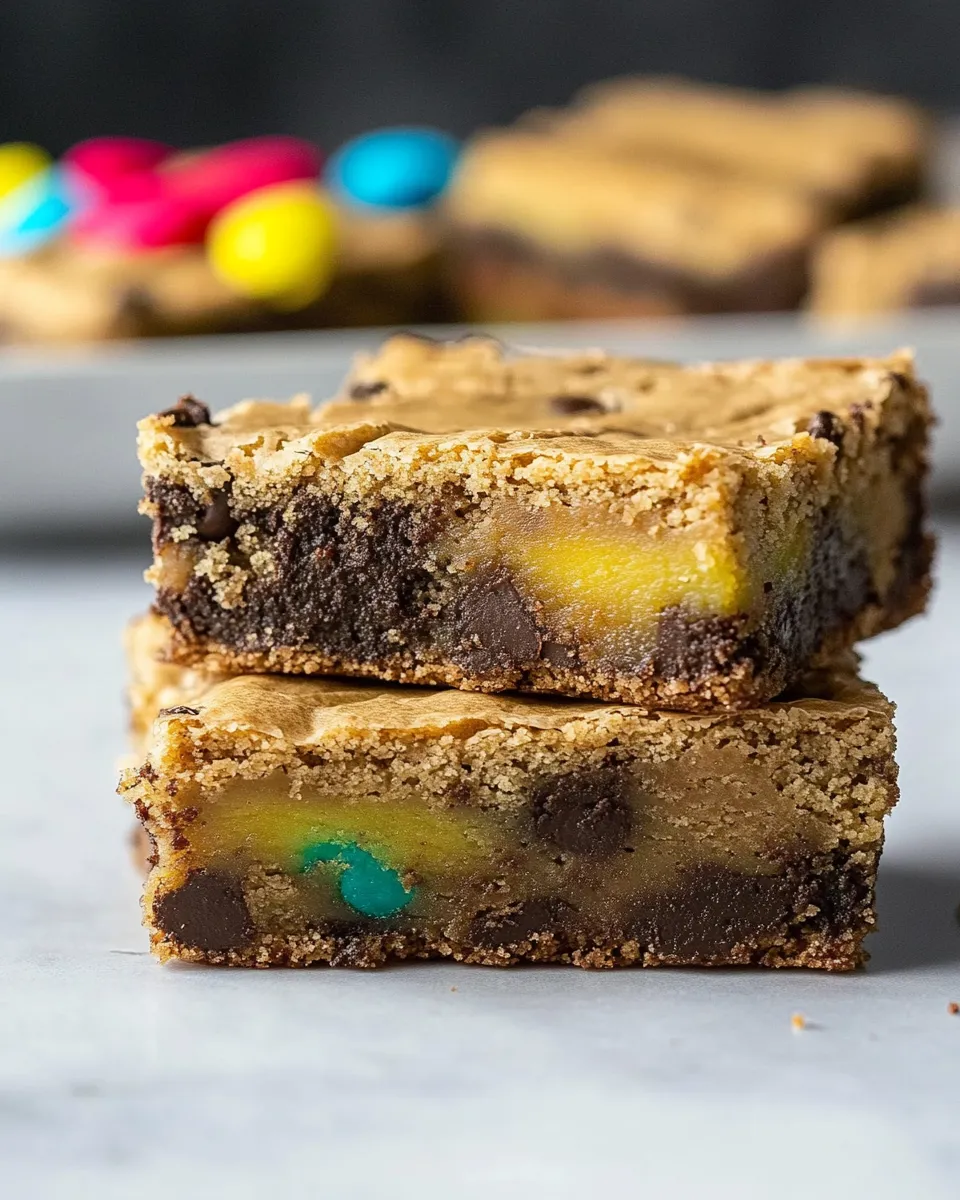 Delicious Blondie Recipe food shot