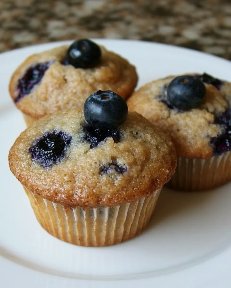 Easy Blueberry Maple Muffins recipe photo