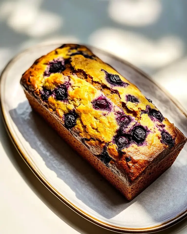 Homemade Blueberry Muffin Bread. recipe photo