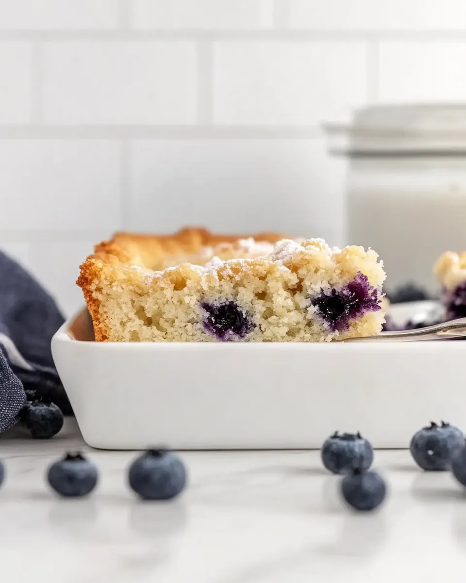 Homemade Blueberry Tea Cake recipe photo