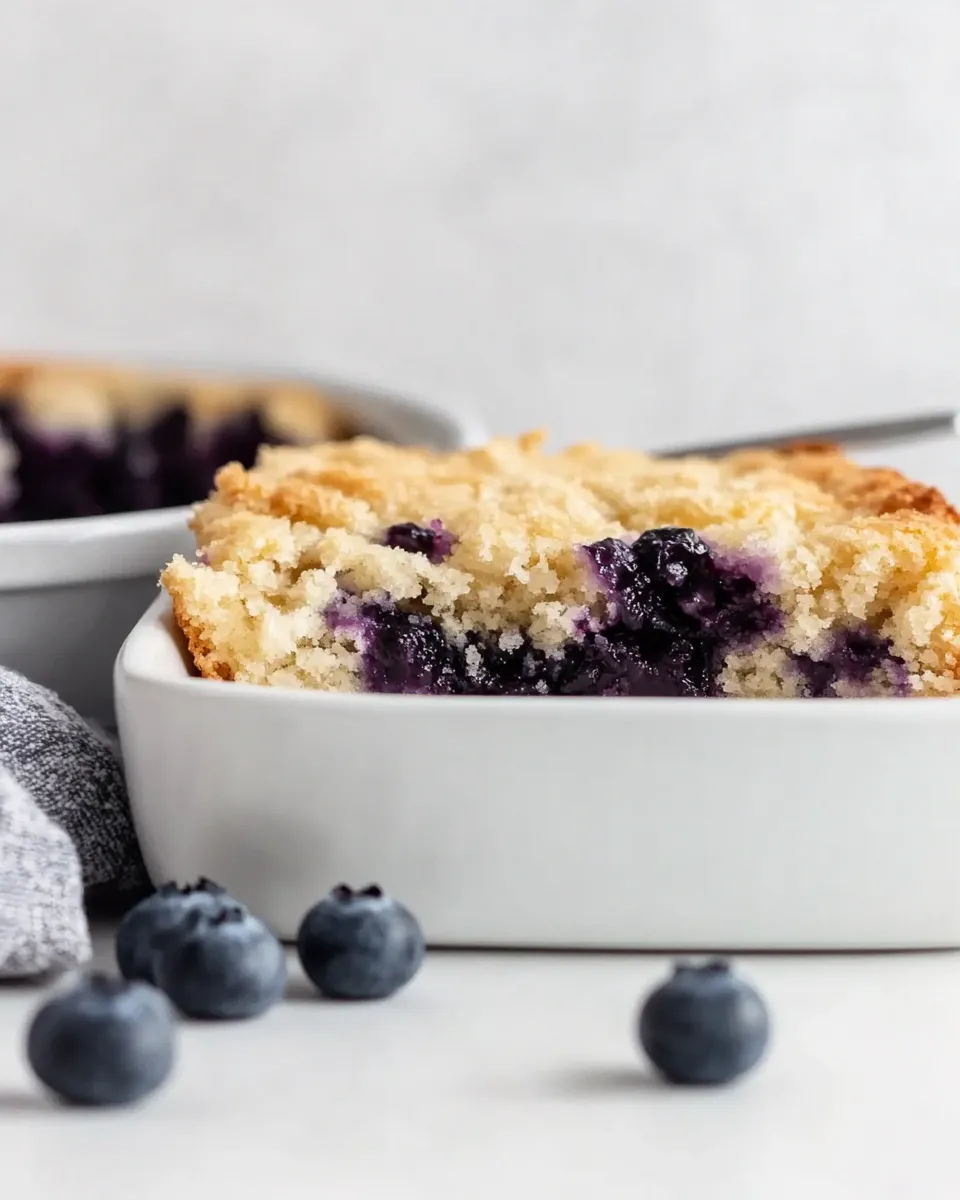 Classic Blueberry Tea Cake dish photo