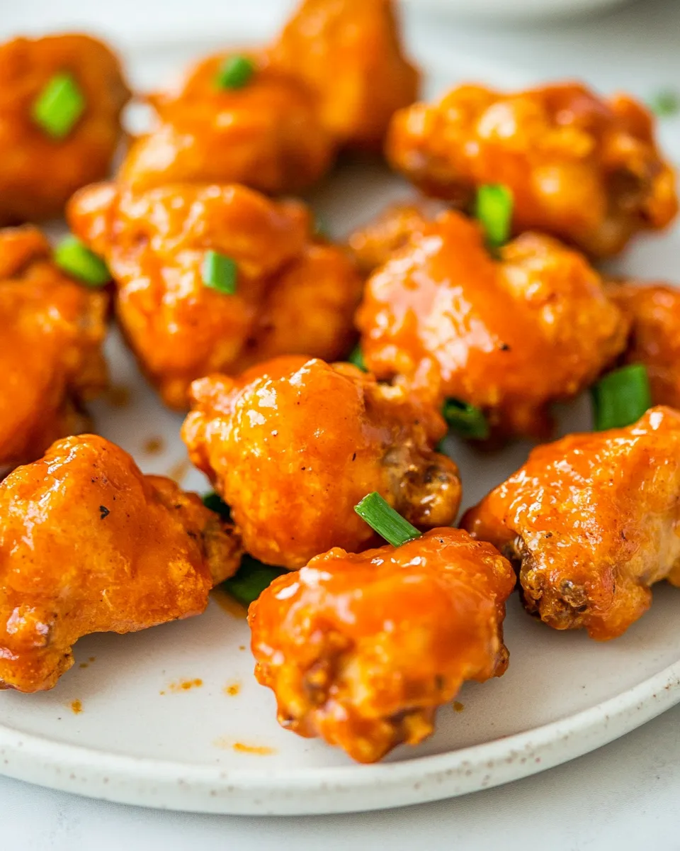 Homemade Boneless Chicken Wings recipe photo