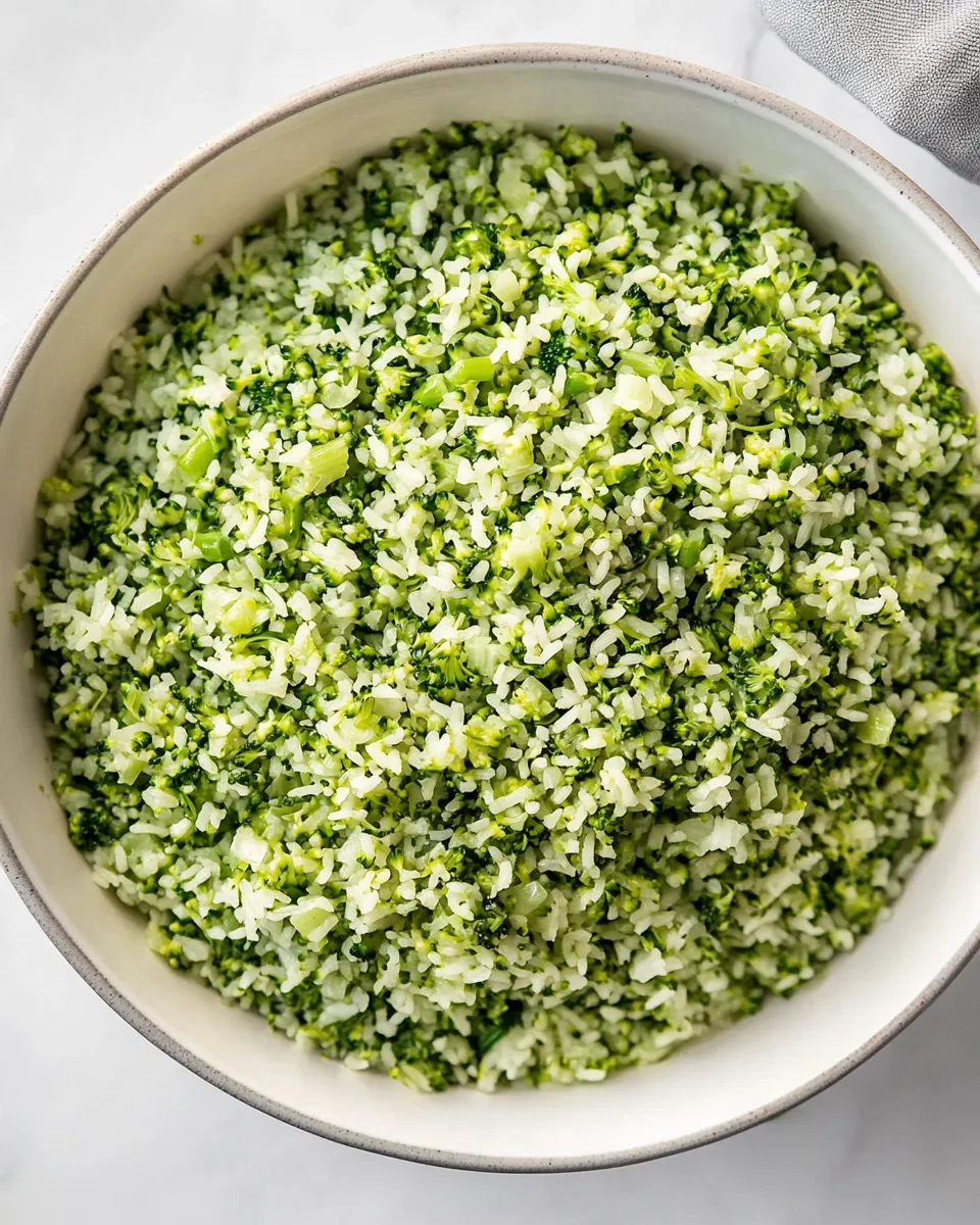 Easy Broccoli Rice recipe photo