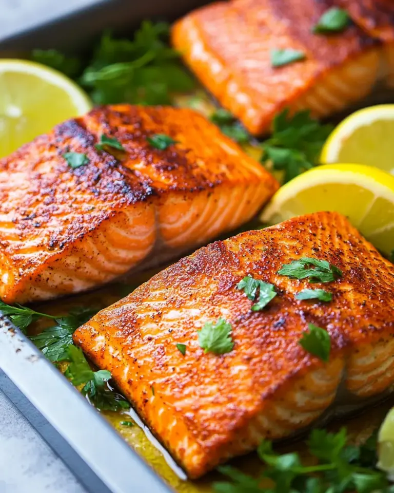 Homemade Broiled Salmon Recipe photo