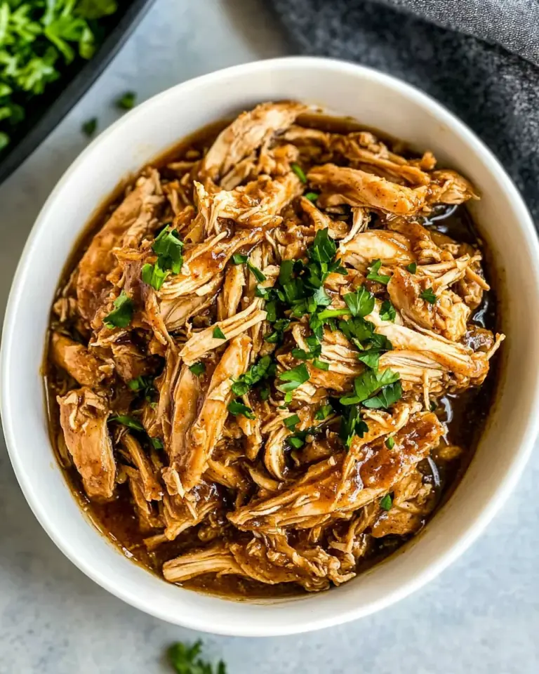 Homemade Brown Sugar Pulled Chicken recipe photo