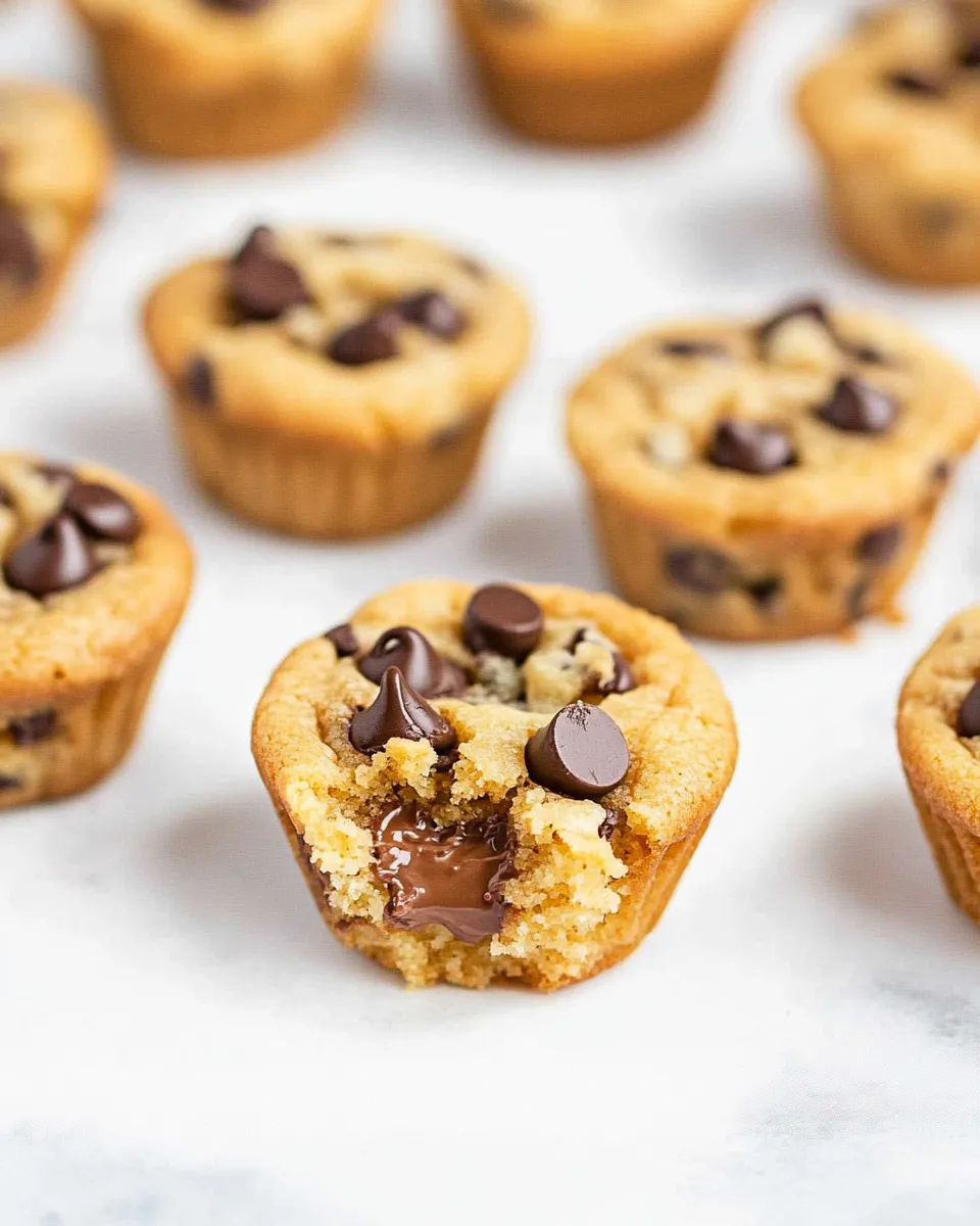 Easy Browned Butter Chocolate Chip Cookie Cups recipe photo
