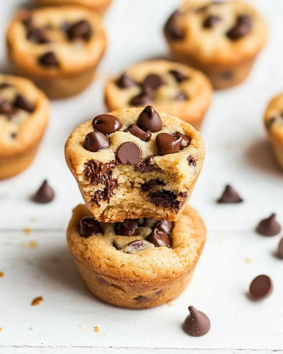 Delicious Browned Butter Chocolate Chip Cookie Cups dish photo