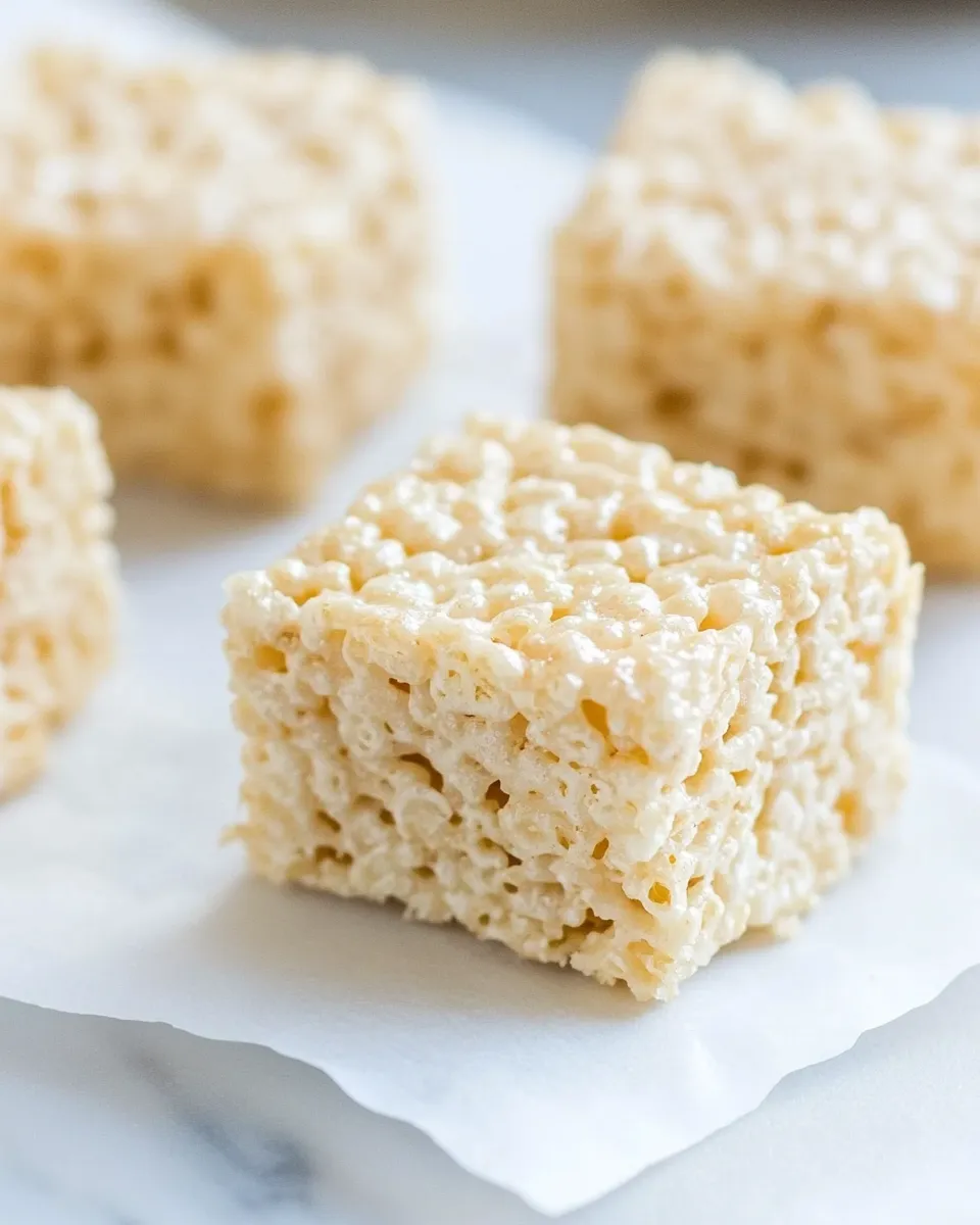 Classic Browned Butter Rice Krispies Treats recipe image