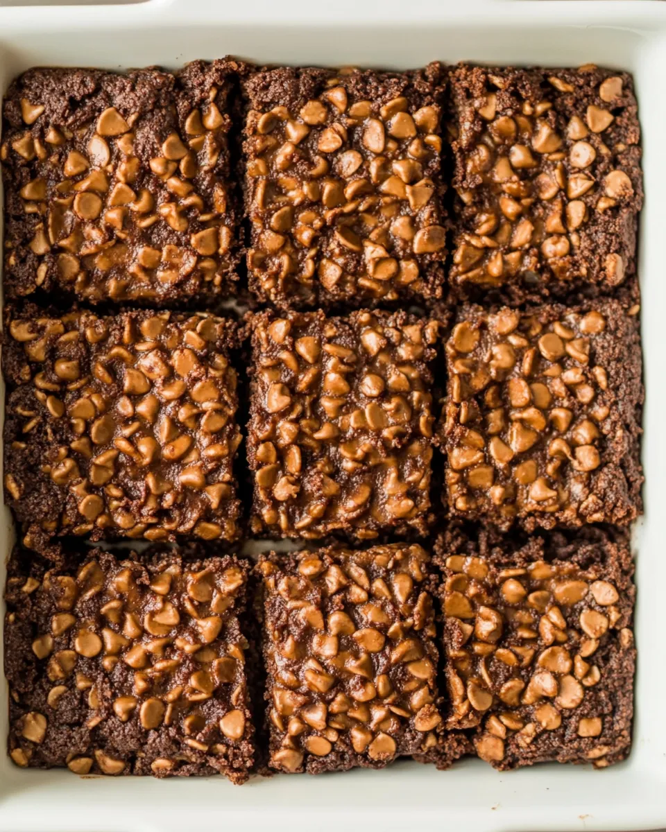 Delicious Brownie Baked Oatmeal plate image
