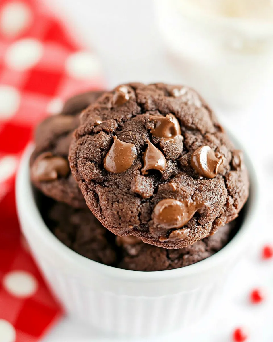 Delicious Brownie Batter Cookies image