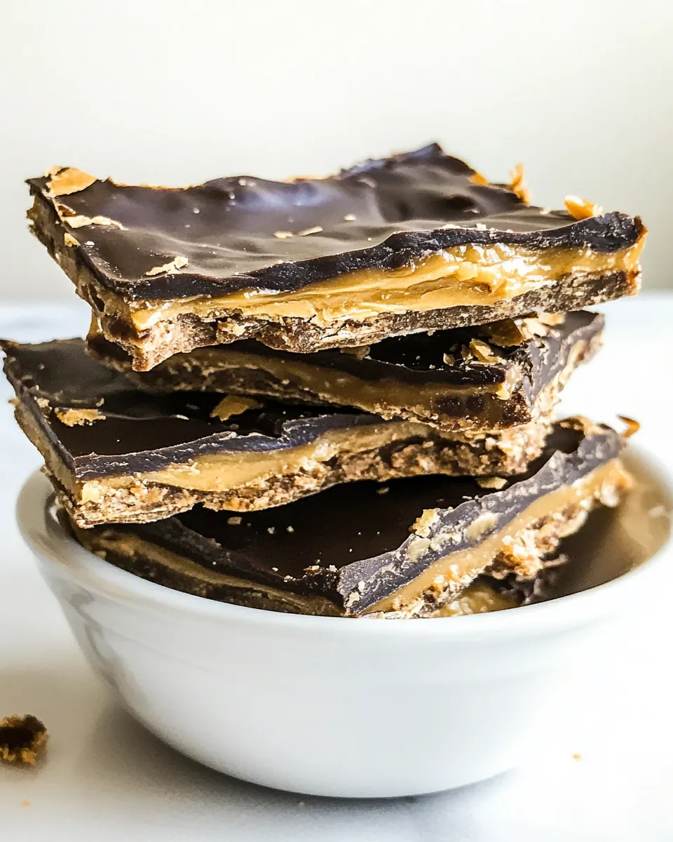 Easy Buckeye Bark recipe image
