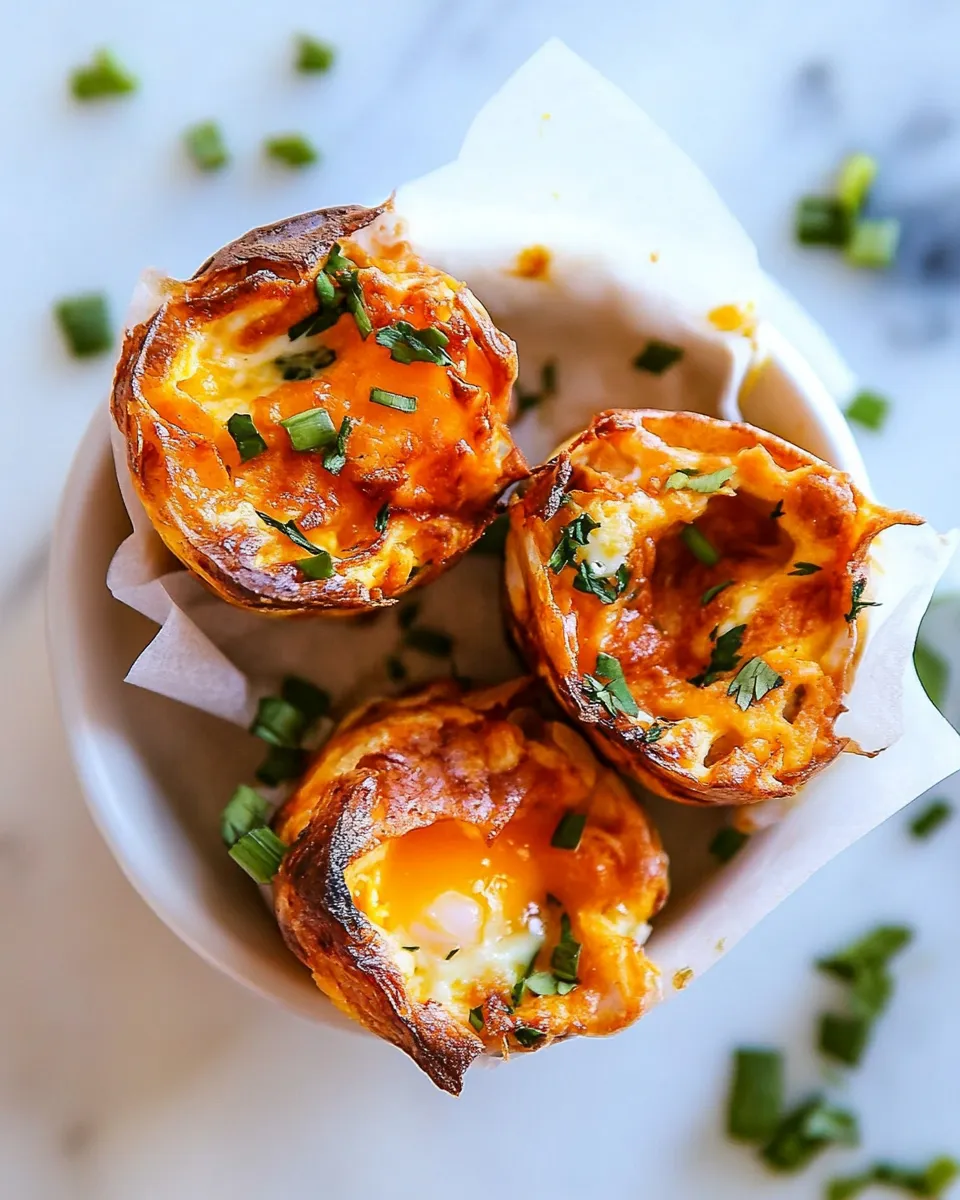 Classic Buffalo Chicken Egg Muffin Recipe image