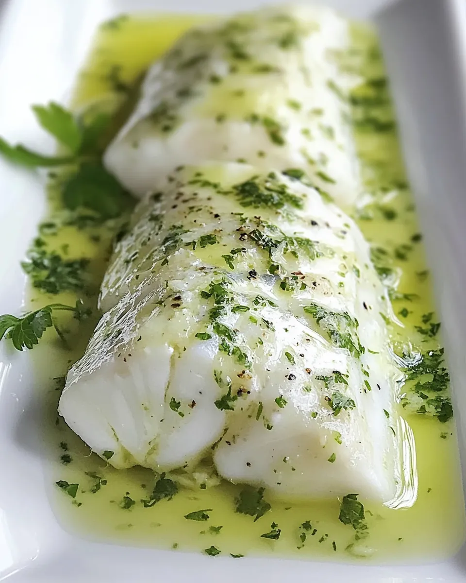 Delicious Butter Poached Fish image