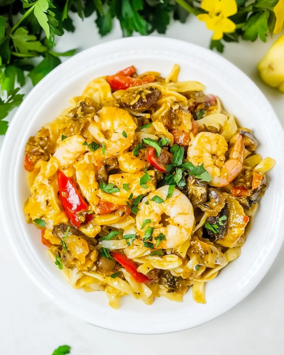 Classic Cajun Pastalaya dish photo