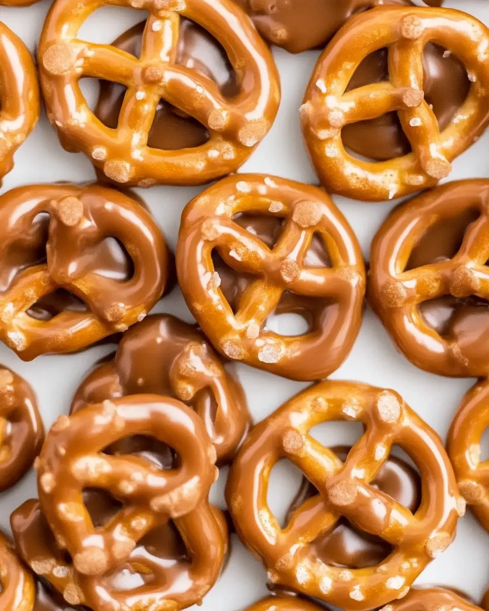 Classic Caramel Pretzels (Mini Butter Toffee Pretzels) dish photo