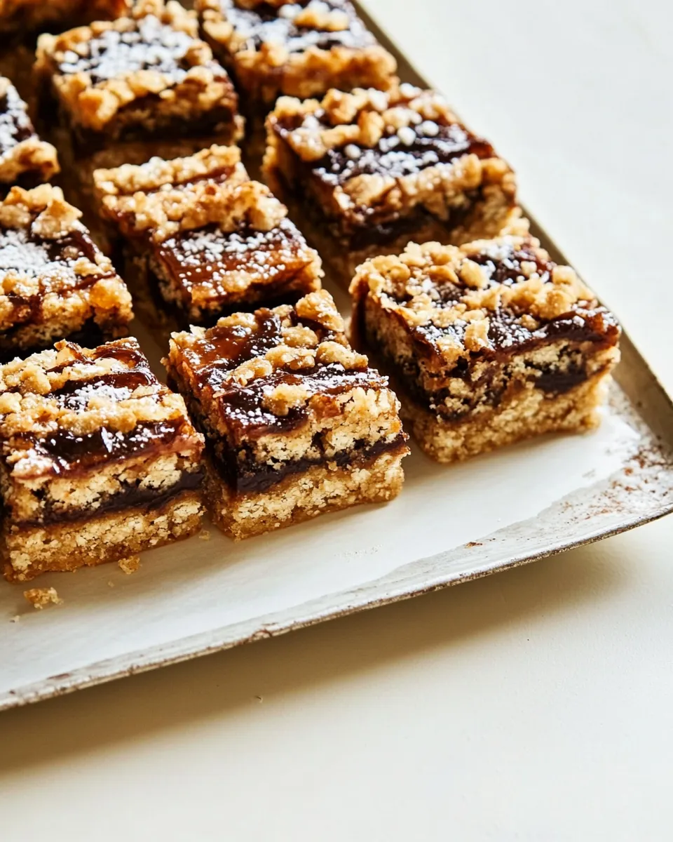 Homemade Carmelita Bars recipe photo