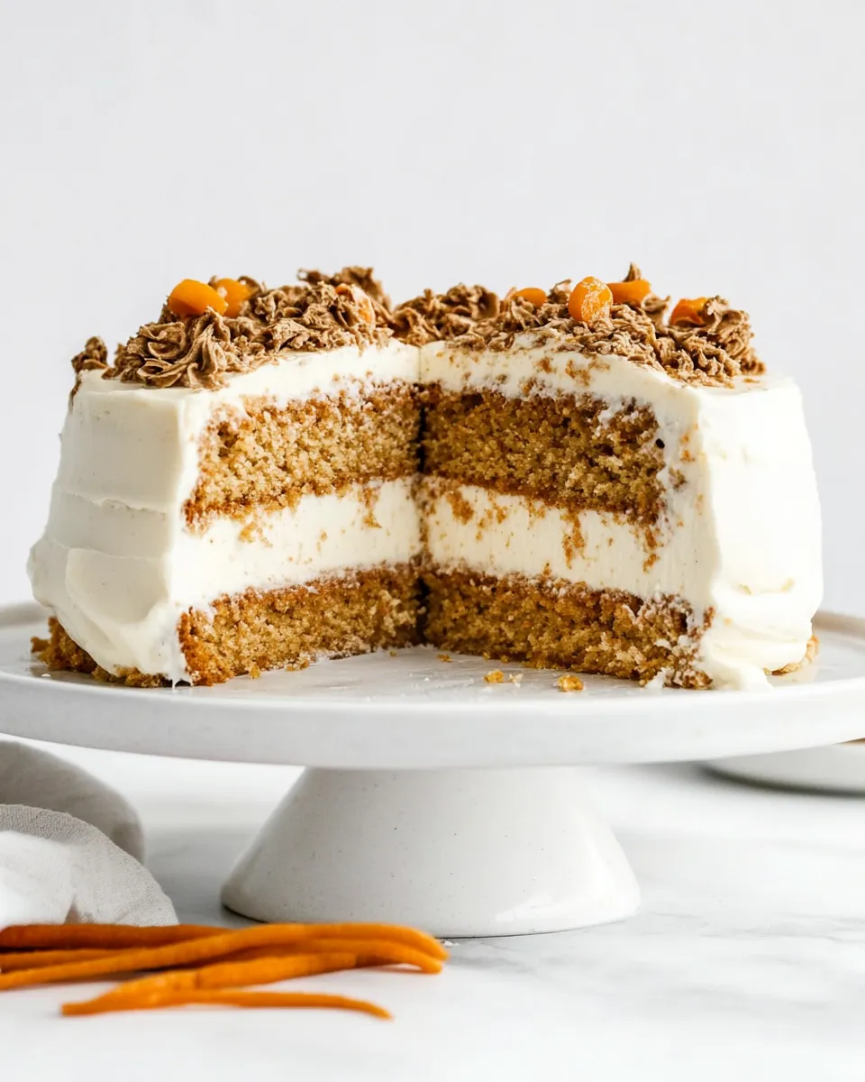 Delicious Carrot Cake Ice Cream Cake dish photo