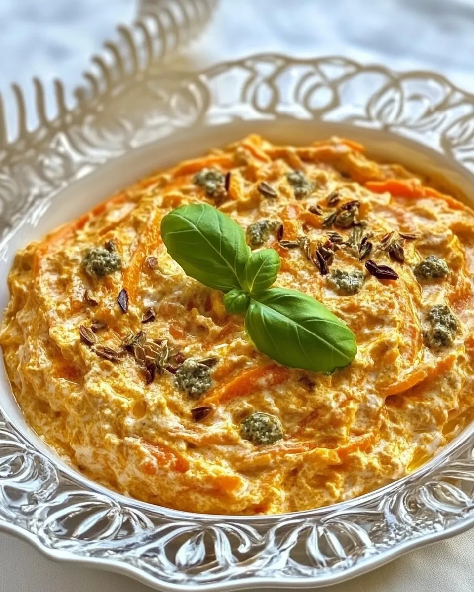 Easy Carrot Tarator /Havu Tarator food shot