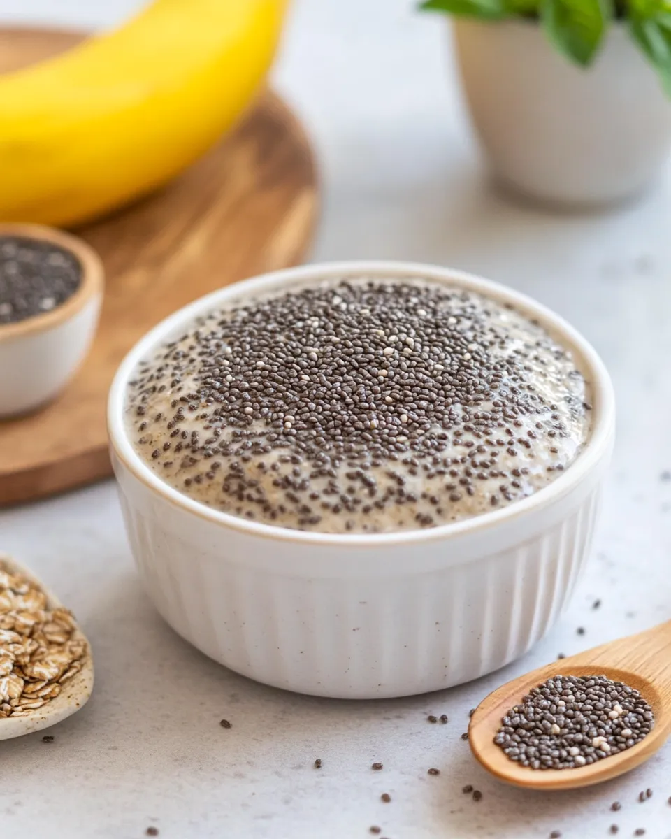Easy Chai Latte Basil Seed Pudding Recipe shot
