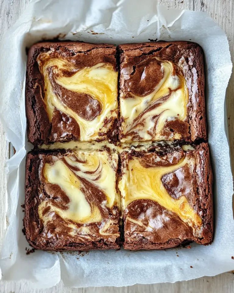 Homemade Cheesecake Brownie Recipe photo