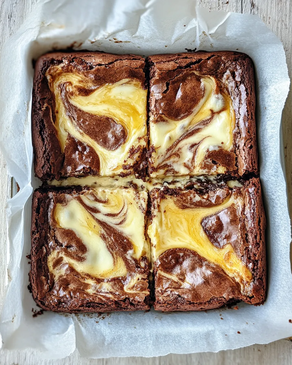 Homemade Cheesecake Brownie Recipe photo