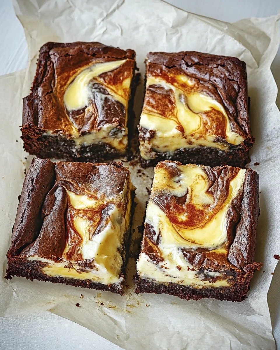 Easy Cheesecake Brownie Recipe recipe photo