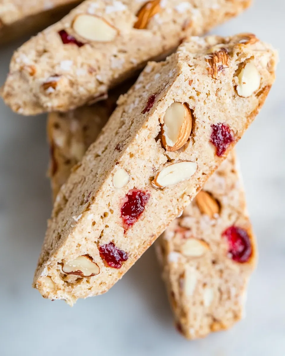 Classic Cherry Almond Biscotti dish photo