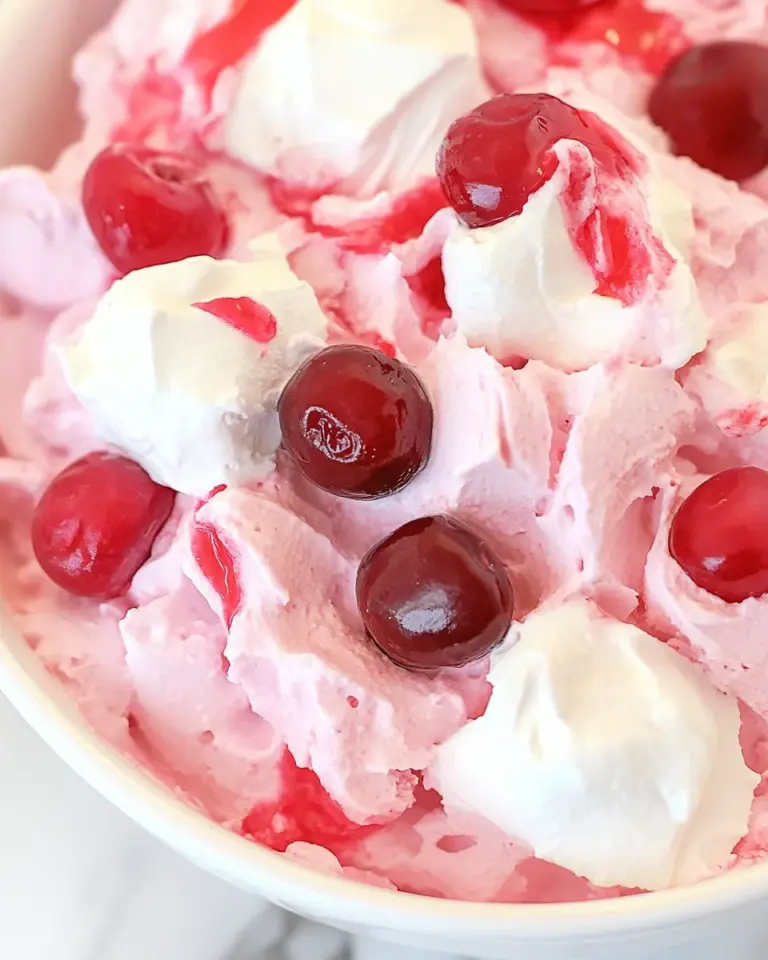 Homemade Cherry Cheesecake Fluff Recipe photo