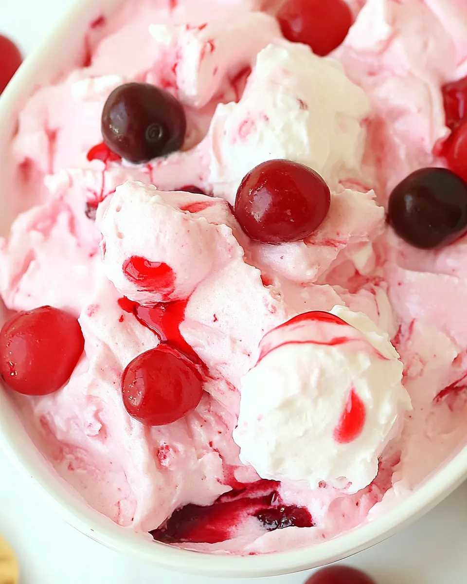 Easy Cherry Cheesecake Fluff Recipe recipe photo