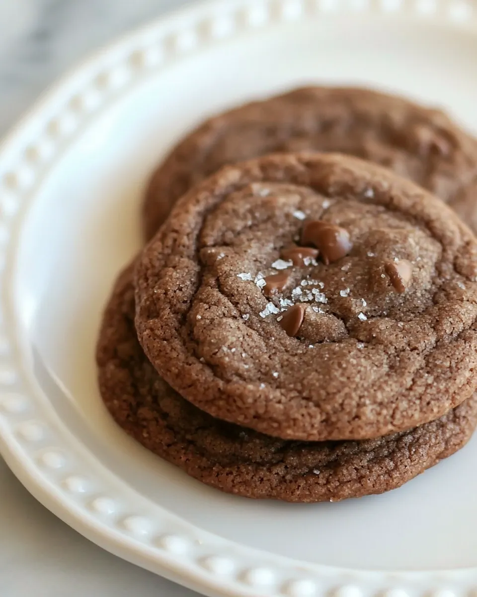 Classic Chewy Cocoa Mocha Cookies image