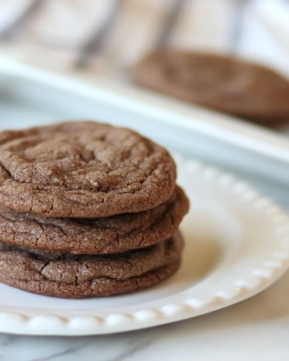 Easy Chewy Cocoa Mocha Cookies recipe photo