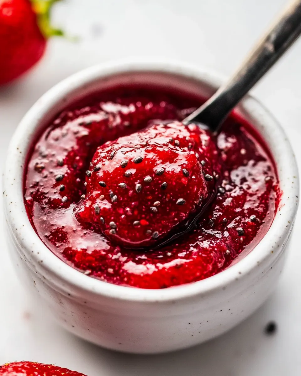 Homemade Chia Seed Jam photo