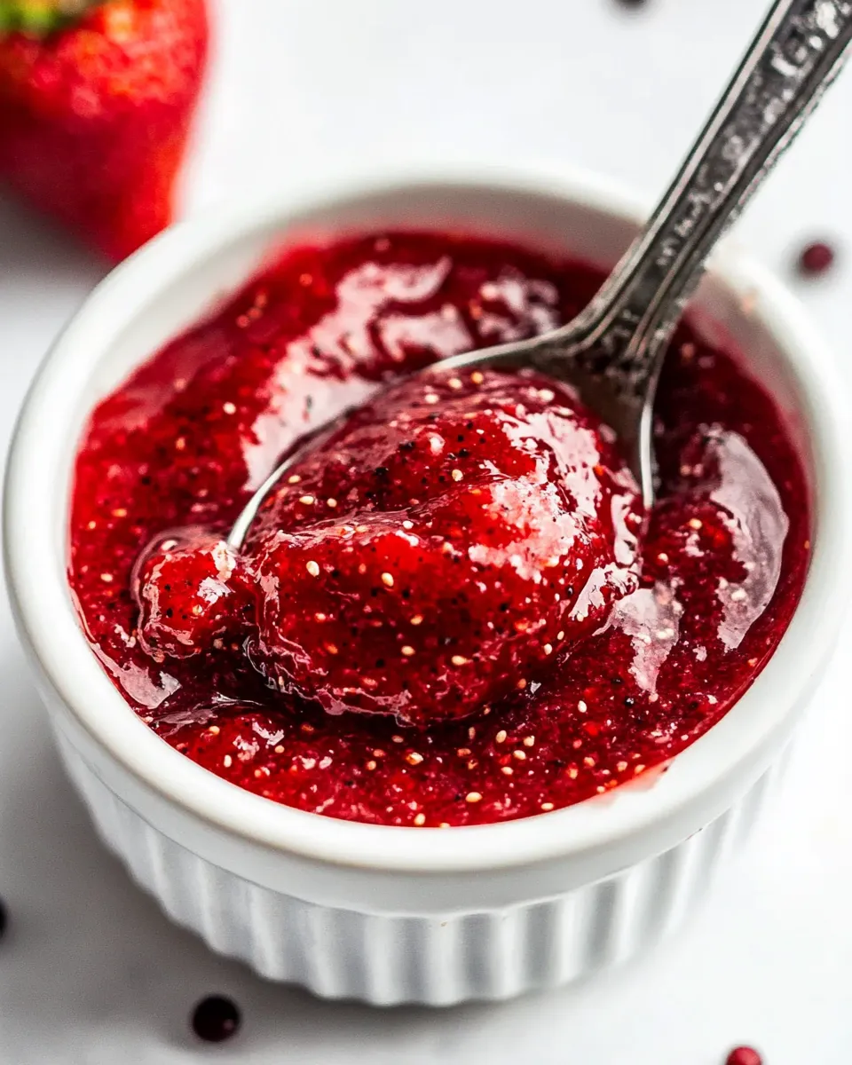 Easy Chia Seed Jam recipe photo