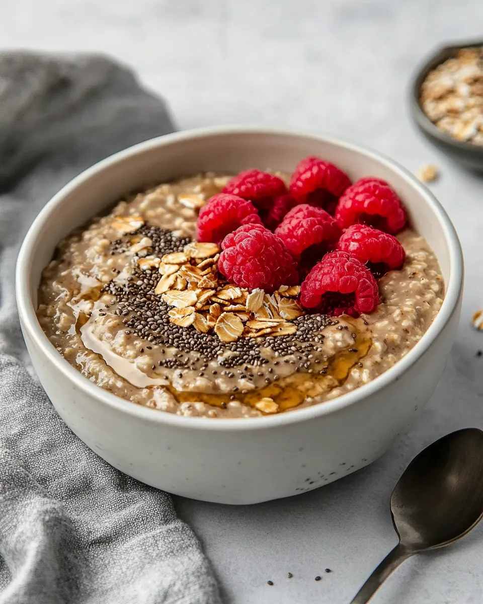 Easy Chia Seed Oatmeal recipe image