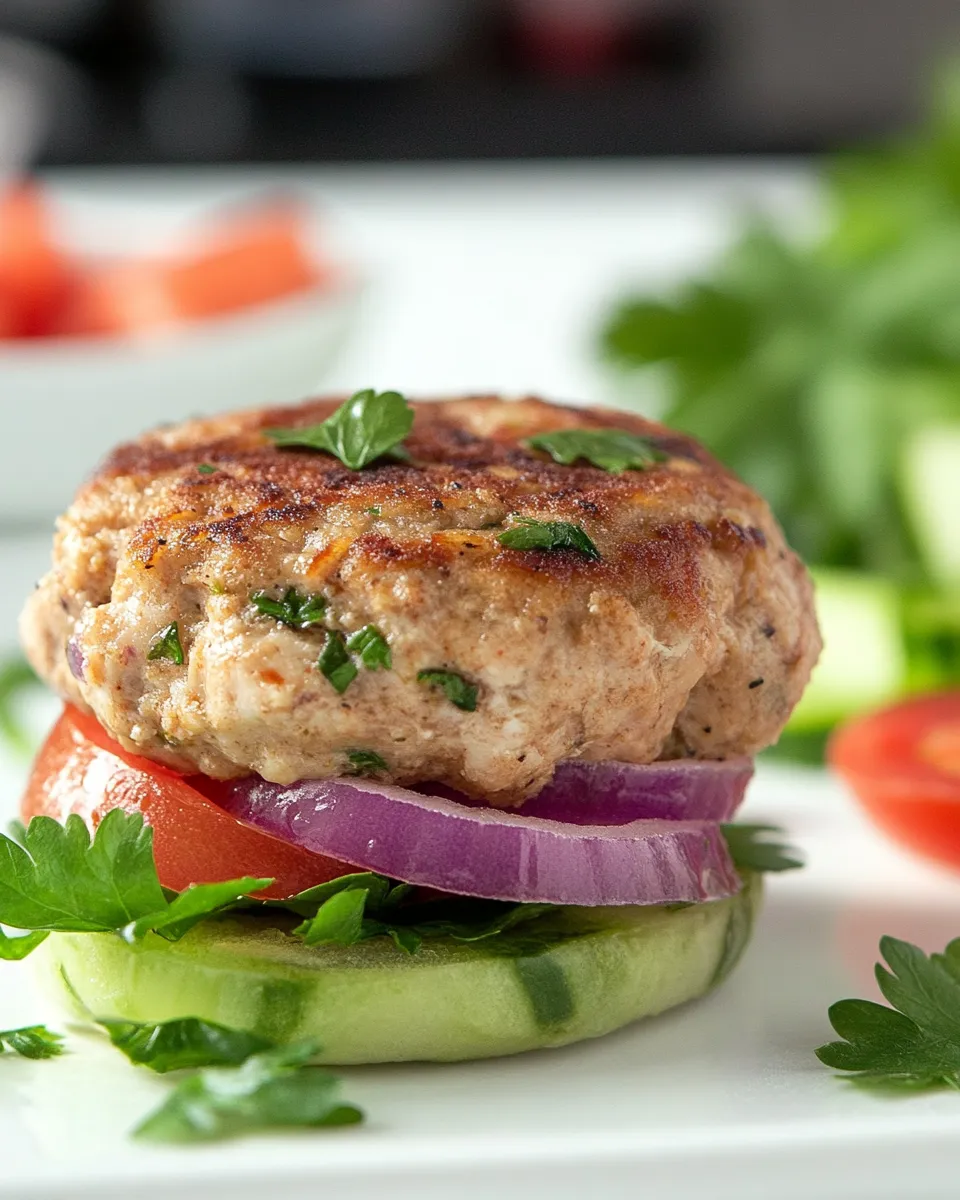 Easy Chicken Burger Patty Recipe recipe photo