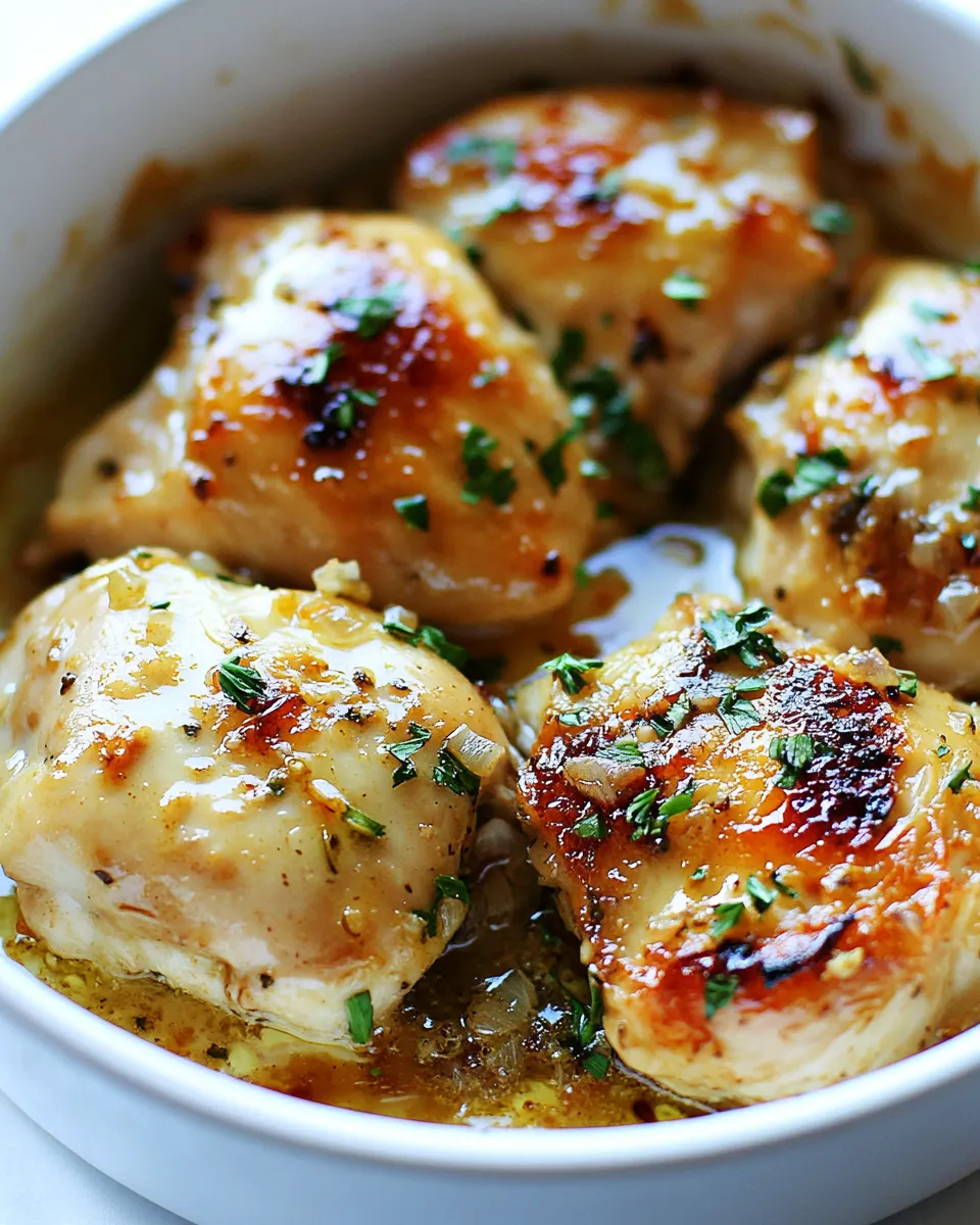 Classic Chicken Dijon dish photo