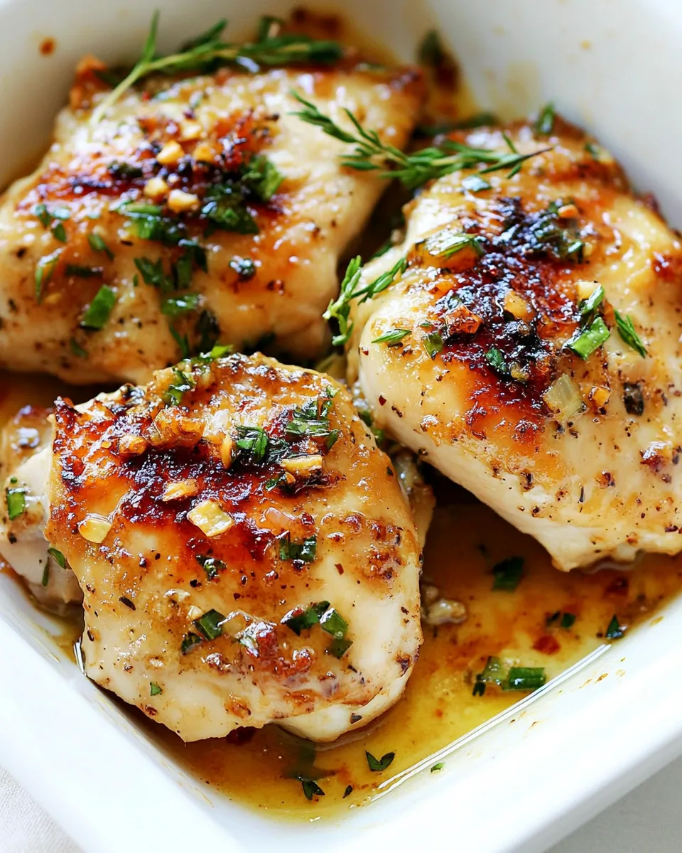 Easy Chicken Dijon food shot