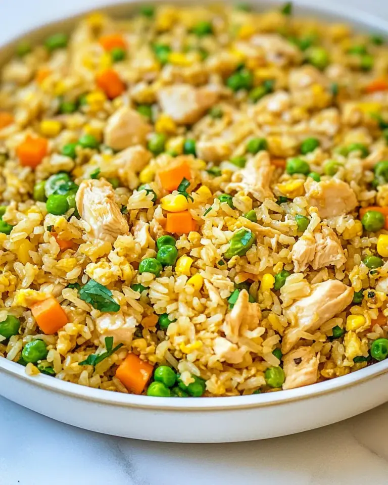 Homemade Chicken Fried Rice recipe photo