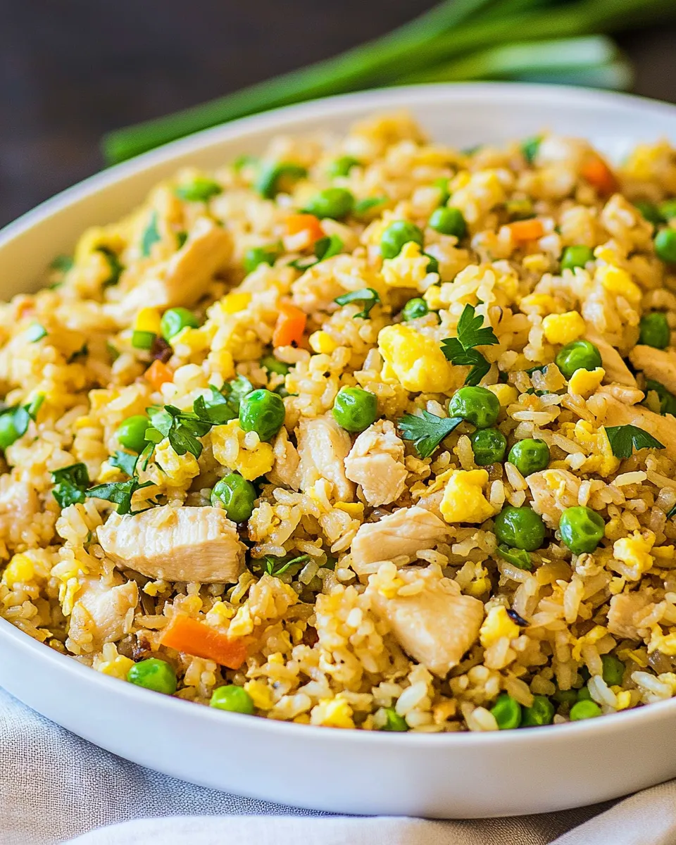 Classic Chicken Fried Rice dish photo
