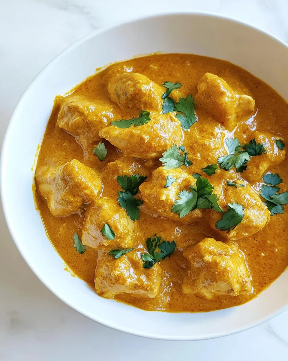 Homemade Chicken Korma recipe photo