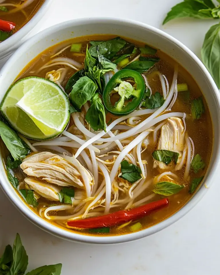 Homemade Chicken Pho Recipe photo
