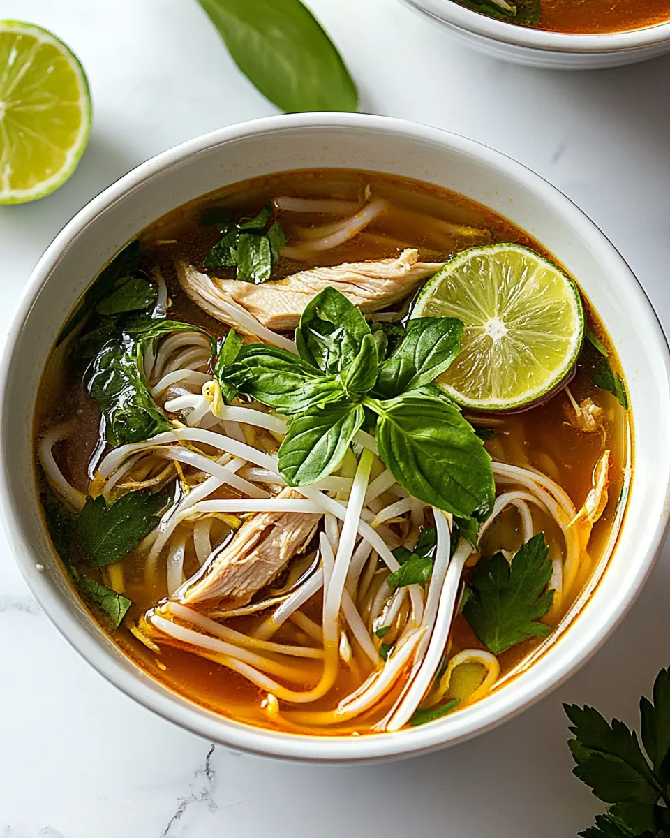 Classic Chicken Pho Recipe image