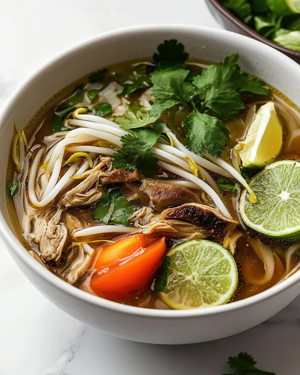 Delicious Chicken Pho Recipe shot