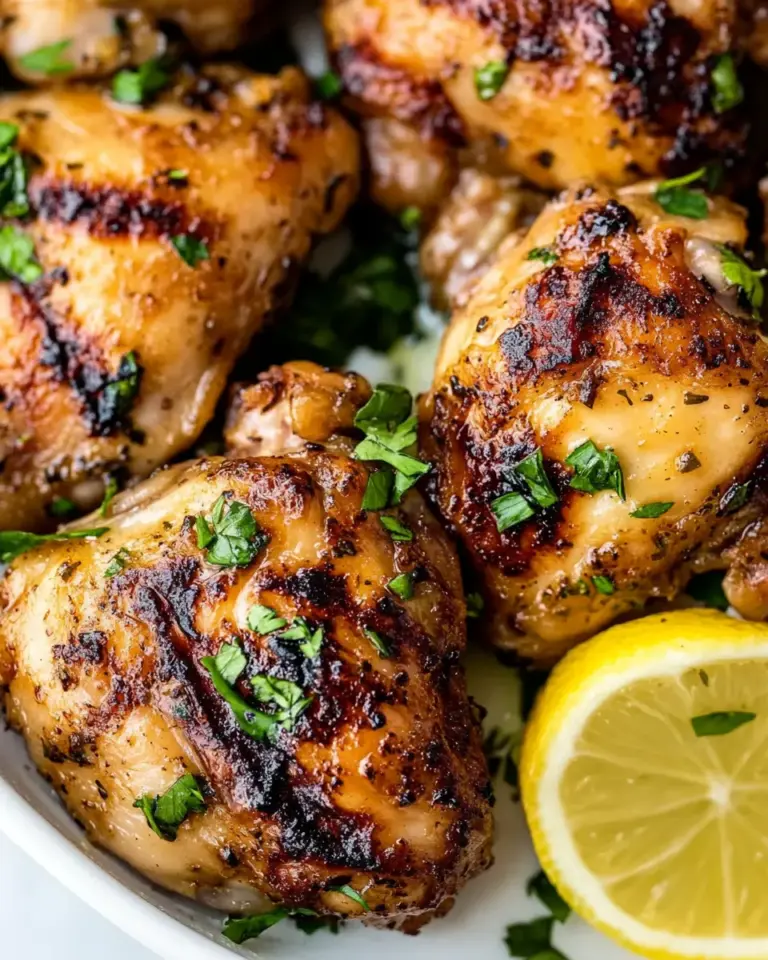 Homemade Chicken Thigh Marinade recipe photo