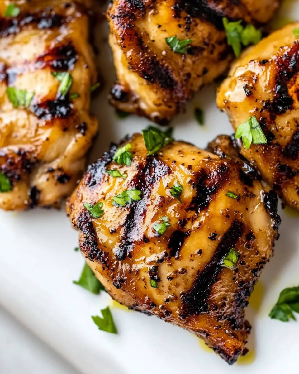 Classic Chicken Thigh Marinade dish photo