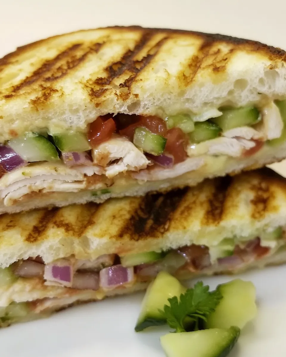 Easy Chipotle Turkey Panini recipe photo